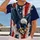 Bald Eagle And Distressed American Flag For Fourth Of July Celebrations And Patriotic Events All-over Print Unisex T-shirt - 2