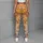 Warm Orange Corgi Puppies for Yoga, Running, Gym Days and Everyday Fitness Wear Style Leggings - 6