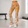 Warm Orange Corgi Puppies for Yoga, Running, Gym Days and Everyday Fitness Wear Style Leggings - 10