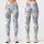 Sky Blue Blossoms And Fresh Green Leaves For Yoga, Pilates, And Everyday Wellness Leggings - 3