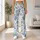 Sky Blue Blossoms And Fresh Green Leaves For Yoga, Pilates, And Everyday Wellness Leggings - 12