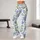 Sky Blue Blossoms And Fresh Green Leaves For Yoga, Pilates, And Everyday Wellness Leggings - 11