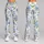 Sky Blue Blossoms And Fresh Green Leaves For Yoga, Pilates, And Everyday Wellness Leggings - 9