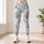 Sky Blue Blossoms And Fresh Green Leaves For Yoga, Pilates, And Everyday Wellness Leggings - 4