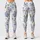 Sky Blue Blossoms And Fresh Green Leaves For Yoga, Pilates, And Everyday Wellness Leggings - 1