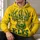 Elk Head with Football Between Antlers for Autumn Game Day and Outdoor Fans All-over Print Hoodie (Lightweight) - 6