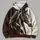 Bold Stallion Head and Football Laces for Game Day and Everyday Casual Wearers All-over Print Hoodie (Lightweight) - 4