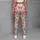 Coral Heart And Floral Motifs For Yoga, Pilates, Travel And Everyday Wear Leggings - 6