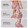 Coral Heart And Floral Motifs For Yoga, Pilates, Travel And Everyday Wear Leggings - 8