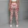 Coral Heart And Floral Motifs For Yoga, Pilates, Travel And Everyday Wear Leggings - 4