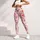 Coral Heart And Floral Motifs For Yoga, Pilates, Travel And Everyday Wear Leggings - 5