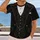 Black Tuxedo Waistcoat With Gold Trim For Weddings And Formal Banquets All-over Print Unisex T-shirt - 2