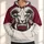 Curled-Horn Ram Football Emblem for Autumn Game Days and Everyday Casual Style Fans All-over Print Hoodie (Lightweight) - 1
