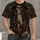 Skeleton Pirate Skull and Treasure for Halloween Parties and Nautical Adventure Fans All-over Print Unisex T-shirt - 4