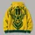 Elk Head and Football Antlers for Autumn Game Day and Casual Outdoor Wear All-over Print Hoodie (Lightweight) - 5