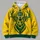 Elk Head and Football Antlers for Autumn Game Day and Casual Outdoor Wear All-over Print Hoodie (Lightweight) - 4
