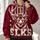 Elk Head And Football Antlers For Autumn Game Day And Casual Fan Style All-over Print Hoodie (Lightweight) - 2
