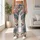 Tropical Palm Leaves and Pink Hibiscus for Yoga, Pilates and Resort Days Leggings - 11