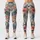 Tropical Palm Leaves and Pink Hibiscus for Yoga, Pilates and Resort Days Leggings - 3
