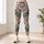 Tropical Palm Leaves and Pink Hibiscus for Yoga, Pilates and Resort Days Leggings - 6