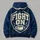 Football Shield FIGHT ON Athletic Spirit for Game Day, Tailgating and Casual Wear Enthusiasts All-over Print Hoodie (Lightweight) - 5