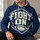 Football Shield FIGHT ON Athletic Spirit for Game Day, Tailgating and Casual Wear Enthusiasts All-over Print Hoodie (Lightweight) - 6
