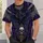 Raven Skull and Violet Roses for Alternative Gothic Style Enthusiasts All-over Print Unisex T-shirt - 5