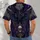 Raven Skull and Violet Roses for Alternative Gothic Style Enthusiasts All-over Print Unisex T-shirt - 6