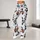 Playful Guitar-Playing Cats for Yoga, Pilates, and Everyday Adventures Leggings - 11