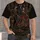 Sugar Skull Couple Dancing Among Roses for Halloween Nights and Day of the Dead Gatherings All-over Print Unisex T-shirt - 4