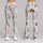 Ivory Cat Doodle Motifs for Yoga, Pilates and Everyday Errands for Cat Lovers Leggings - 9