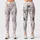 Ivory Cat Doodle Motifs for Yoga, Pilates and Everyday Errands for Cat Lovers Leggings - 3