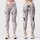 Ivory Cat Doodle Motifs for Yoga, Pilates and Everyday Errands for Cat Lovers Leggings - 1