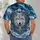Aurora Wolf And Tree Of Life For Bohemian Woodland Lovers And Winter Days All-over Print Unisex T-shirt - 6