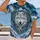Aurora Wolf And Tree Of Life For Bohemian Woodland Lovers And Winter Days All-over Print Unisex T-shirt - 2