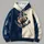 Nautical Anchor Football Rope Emblem for Coastal Game Day and Casual Weekend Wear All-over Print Hoodie (Lightweight) - 4