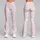 Soft Pink Polka Dots for Yoga, Pilates and Relaxed Everyday Wear Leggings - 9