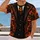 Jack-o'-Lantern Flame Tuxedo for Halloween Cosplay Parties and Spooky Night Events All-over Print Unisex T-shirt - 2