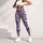 Purple Butterfly and Leopard Spots for Yoga, Pilates and Everyday Style Leggings - 4