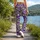 Purple Butterfly and Leopard Spots for Yoga, Pilates and Everyday Style Leggings - 12