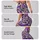 Purple Butterfly and Leopard Spots for Yoga, Pilates and Everyday Style Leggings - 8
