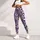 Purple Butterfly and Leopard Spots for Yoga, Pilates and Everyday Style Leggings - 6