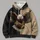 Bald Eagle Gripping Football for Game Day Tailgates and Casual Weekend Style for Sports Fans All-over Print Hoodie (Lightweight) - 4