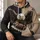 Bald Eagle Gripping Football for Game Day Tailgates and Casual Weekend Style for Sports Fans All-over Print Hoodie (Lightweight) - 6