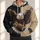 Bald Eagle Gripping Football for Game Day Tailgates and Casual Weekend Style for Sports Fans All-over Print Hoodie (Lightweight) - 1