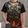 Gothic Inferno Stairway And Cathedral Scene For Bold Everyday Alternative Style Wear All-over Print Unisex T-shirt - 4