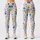Blue And Marigold Daisies For Yoga, Pilates, And Everyday Activewear Leggings - 3