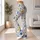 Blue And Marigold Daisies For Yoga, Pilates, And Everyday Activewear Leggings - 12