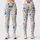 Blue And Marigold Daisies For Yoga, Pilates, And Everyday Activewear Leggings - 1