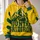Mountain Football and Pine Trees for Autumn Game Days and Outdoor Weekend Wear for Fans All-over Print Hoodie (Lightweight) - 2